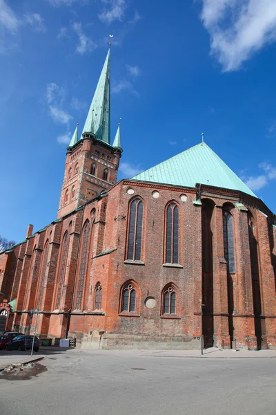 Petrikirche in Lubeck — Stock Photo, Image