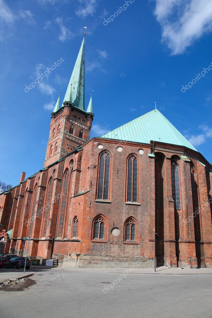 Petrikirche in Lubeck — Stock Photo © jorisvo 24388947