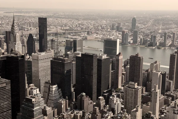 Skyline of Manhattan — Stock Photo, Image