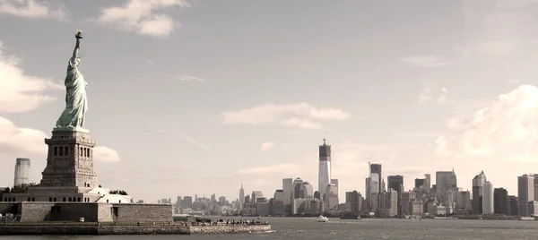 Panorama sobre Manhattan — Foto de Stock