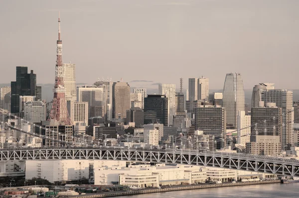 Skyline van Tokyo — Stockfoto