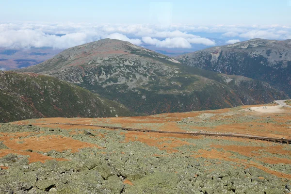 Uitzicht vanaf mount washington — Stockfoto