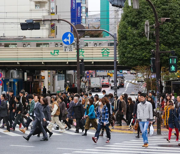 Shibuya kruising — Stockfoto