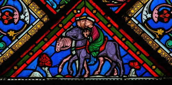 Three Kings - Stained Glass — Stock Photo, Image