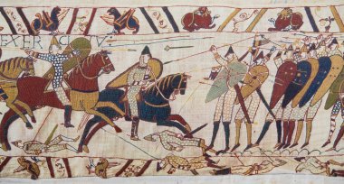 Bayeux tapestry clipart