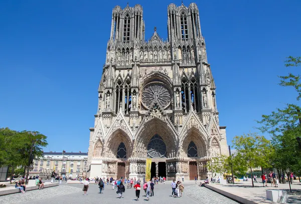 Kathedraal van Reims — Stockfoto