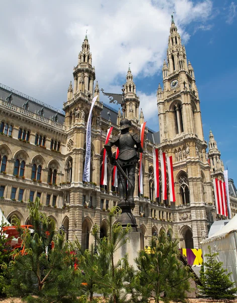 Rathaus, Viena — Fotografia de Stock