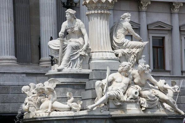 Fontana di Athena — Foto Stock