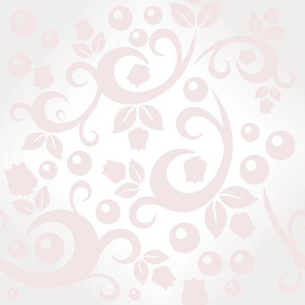 Élégant motif floral vintage sans couture fond pour votre conception — Image vectorielle