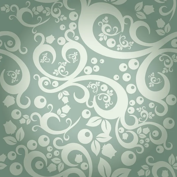 Elegant floral vintage seamless pattern background for your design — Stock Vector