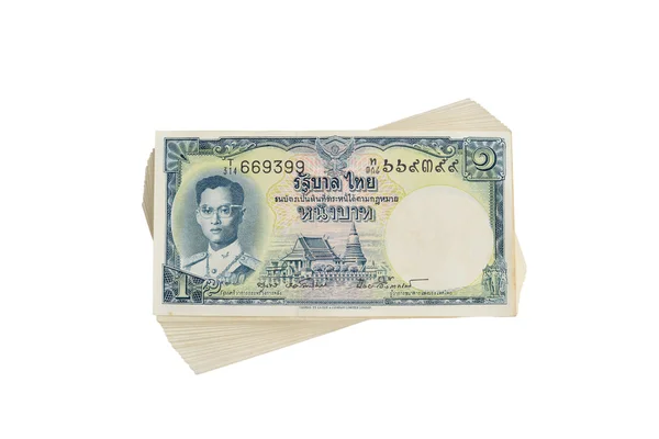Thailändische Banknoten, Serie 9 — Stockfoto