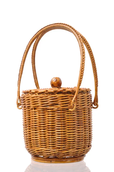 Wicker basket — Stock Photo, Image