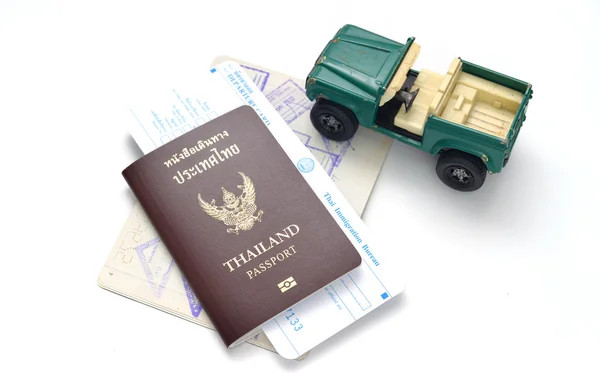 Thaïlande passeport — Photo