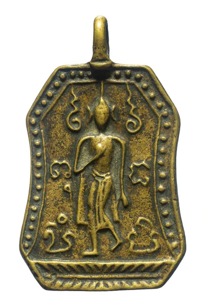 Luang Phor Toh Amulet Wat Wihan Thong Provincie Chai Nat — Stock fotografie