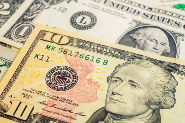 Moneda Los Estados Unidos Usd Dólar Estadounidense Dólar Estadounidense Fondo — Foto de Stock