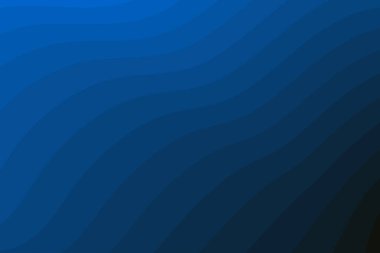 Soyut donanma renk eğrileri dinamik doğrusal dalga arkaplanı çizer. Vektör illüstrasyonu.