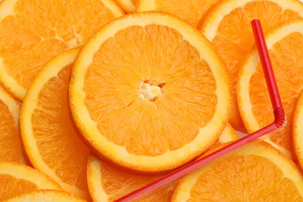 Fatias de laranja — Fotografia de Stock