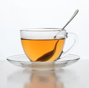 çay beyaz izole
