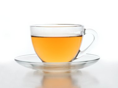 çay beyaz izole