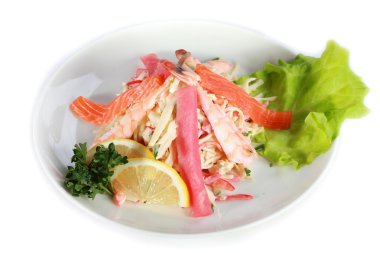 Deniz ürünleri Yengeç Salatası