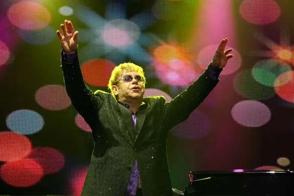 Elton John. Imagen De Stock