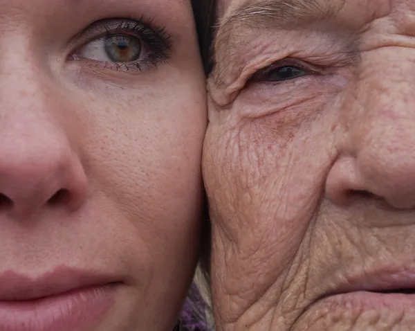 Jong en oud — Stockfoto