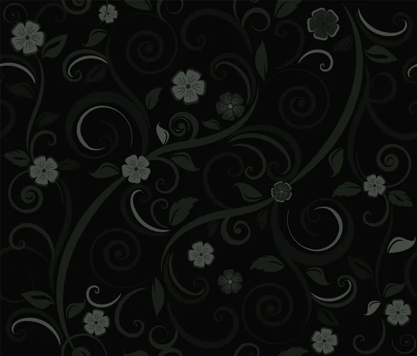 Bloemen wallpaper. naadloze — Stockvector