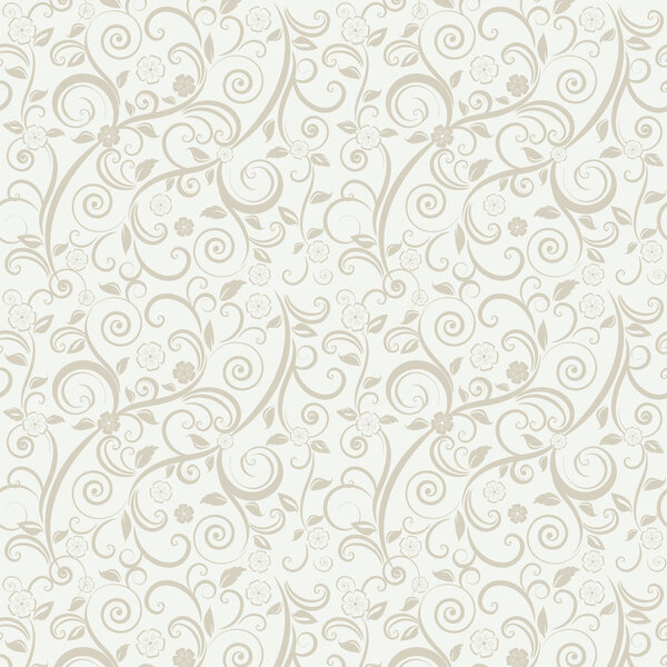 Floral wallpaper. Seamless