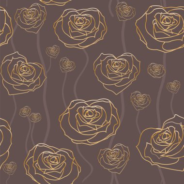 çiçek gül arka plan, kesintisiz