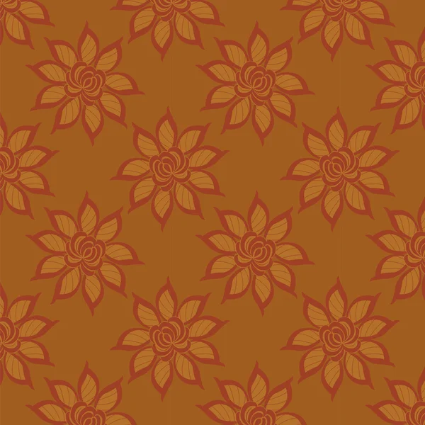 FLORAL fondo abstracto, sin costuras — Vector de stock