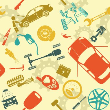 Araba Servisi ve ulaşım arka plan bazı türleri