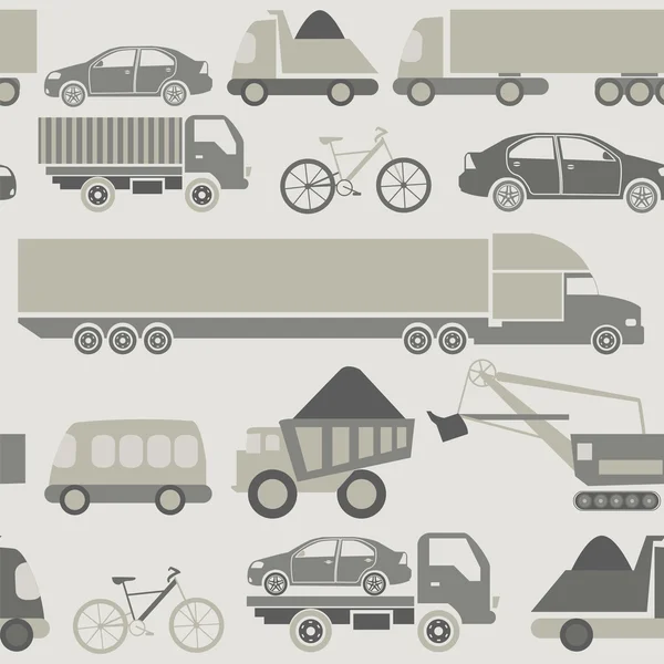 Car service and some types of transportation background Stock Vector
