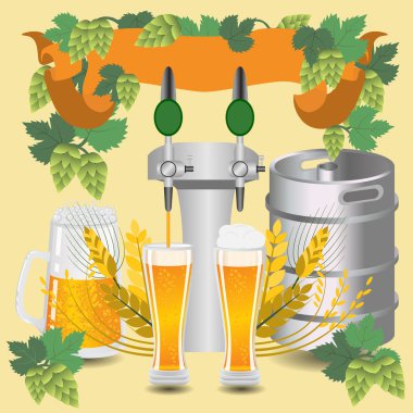 buğday ve şerbetçiotu bira gözlük