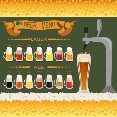 bira menü kümesini, kendi infographics oluşturma