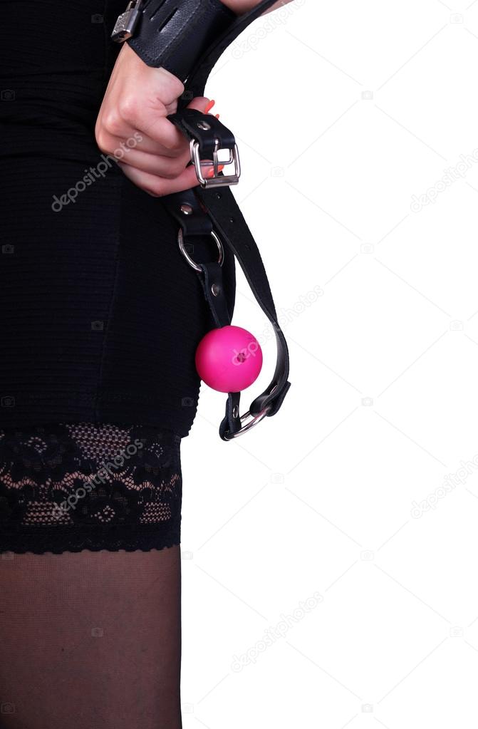 Ball gag girl