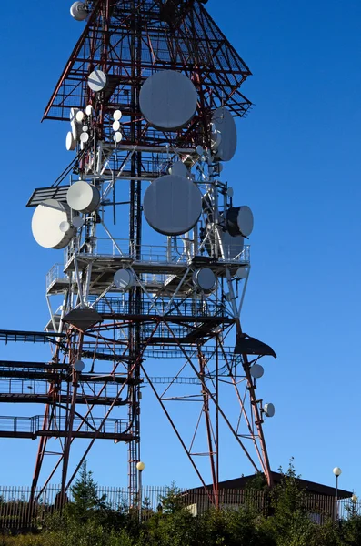 Kommunikation antennen — Stockfoto