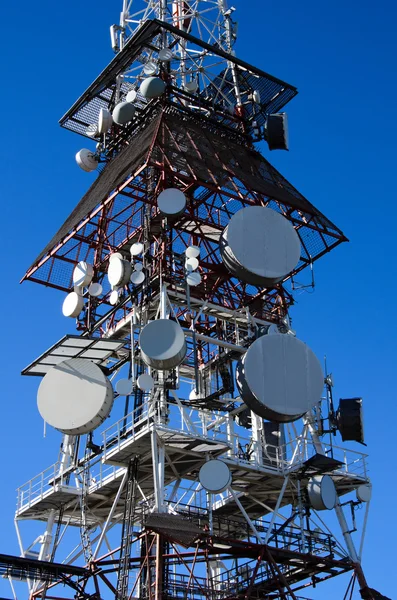 Kommunikation antennen — Stockfoto