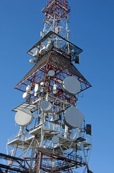 Antena de comunicación — Foto de Stock