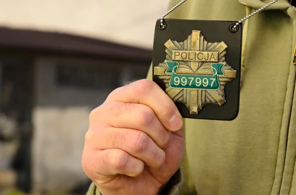 Lehçe polis işareti