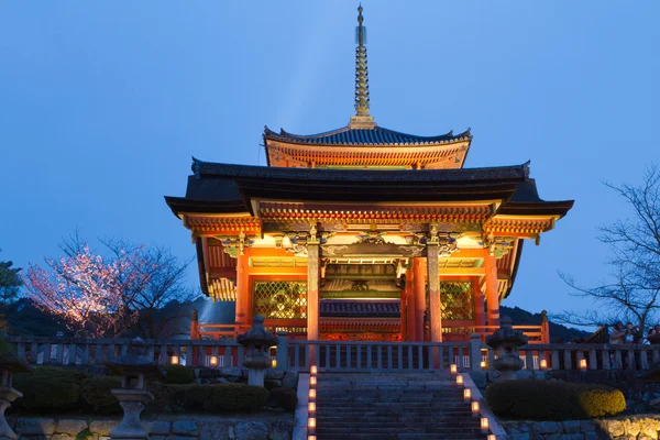 Храм Киёмидзу, Киото, Япония — стоковое фото