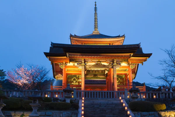 Kiyomizu temple, kyoto, Japonsko — Stock fotografie