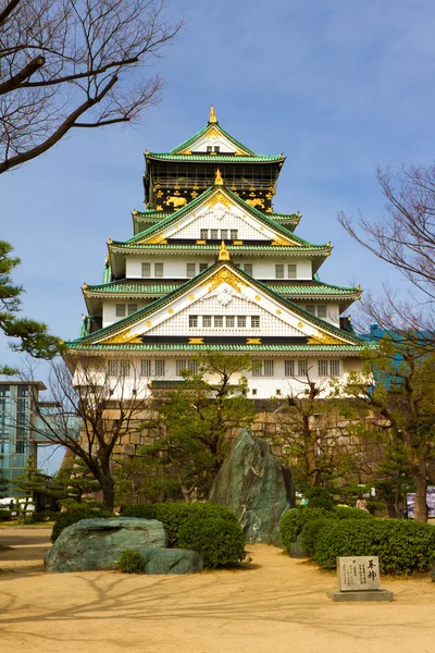 Замок Осака, Япония Стоковая Картинка