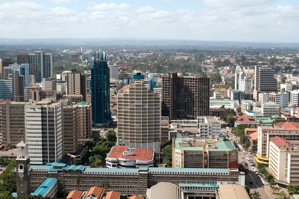 Nairobi, de hoofdstad stad van Kenia Stockfoto