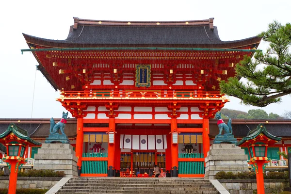 Santuario fushimi inari, kyoto, Giappone — Foto Stock