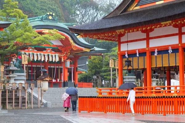 Fushimi inari santuario, kyoto, japón —  Fotos de Stock