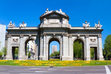 Puerta de alcala, madrid, İspanya