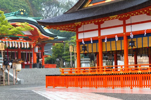 Santuário de fushimi inari, kyoto, japão — Fotografia de Stock