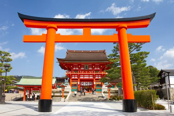 Fushimi inari santuario, kyoto, japón —  Fotos de Stock