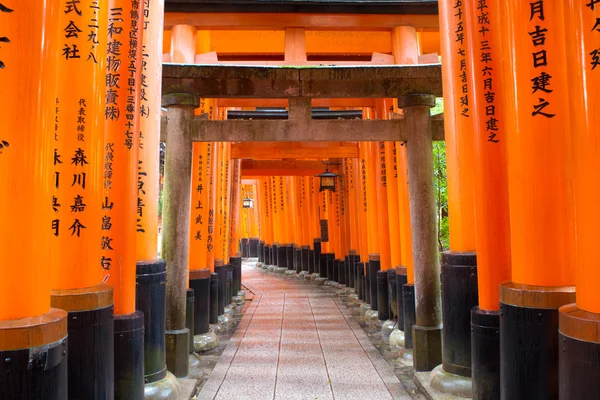 Svatyně fushimi inari, kyoto, Japonsko — Stock fotografie