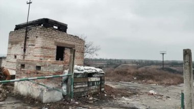 Gerçek savaş. Patlamadan dolayı şok dalgası.